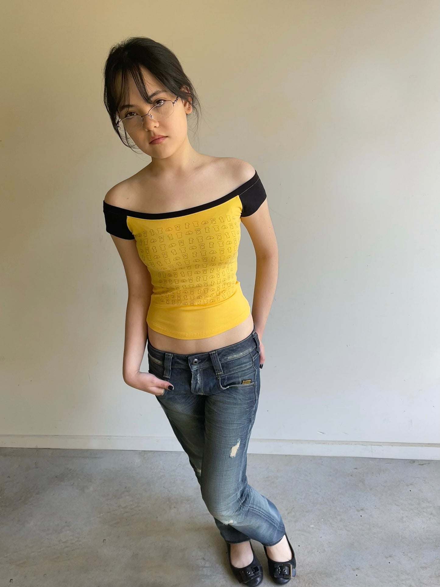 Malo Ditsy Boat Neck Tee