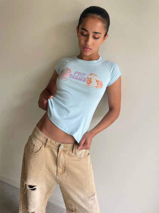 Pup Maus Slim-Fit Tee